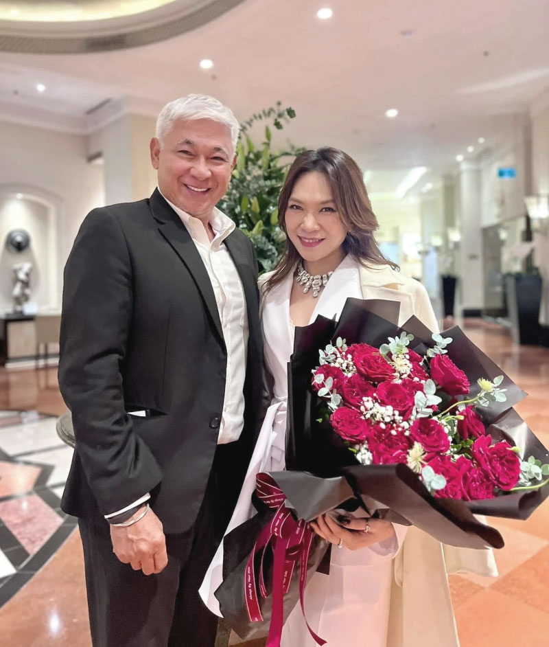 Ông có mối quan hệ cực kì thân thiết với ca sĩ Mỹ Tâm. tung-yuki-1